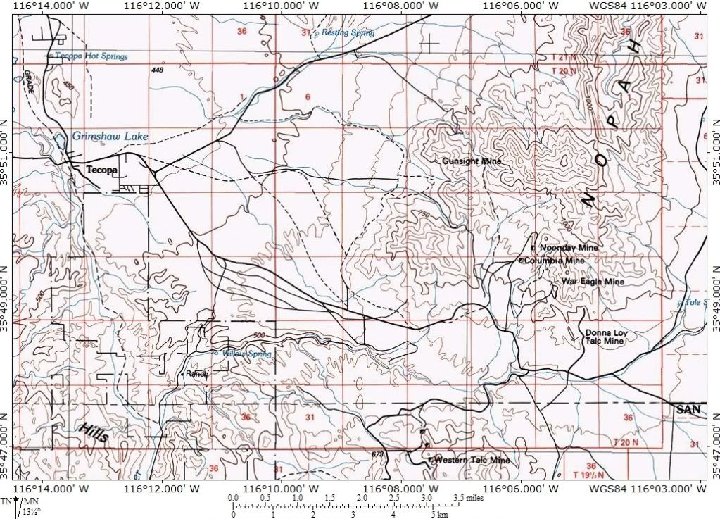 Exploring Tecopa MJR